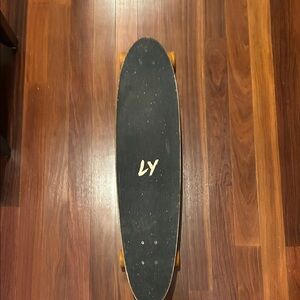 Landyachtz Longboard Skateboard watercolor